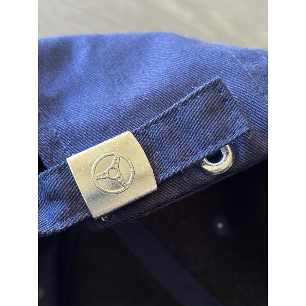 Chopard Baseball Watch Cap Hat Navy Blue Designer Adjustable Embroidered Logo - Picture 5 of 9